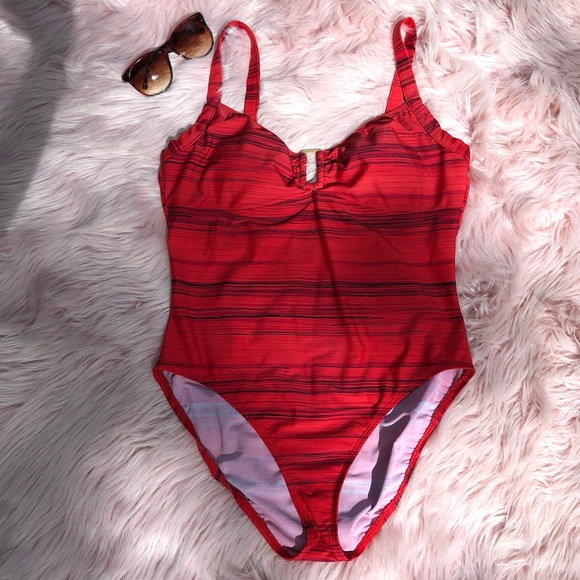 Vintage Other - Cole of California Red Swimsuit Bathing Swim High